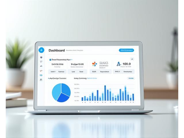Interactive budget planner dashboard with charts and figures