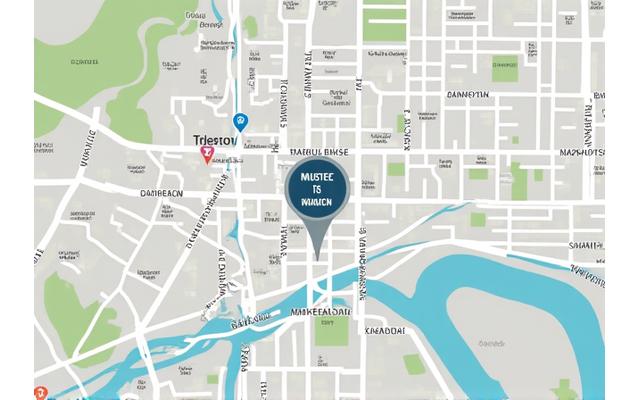 Map of Nashville showing EmberPath Finance location